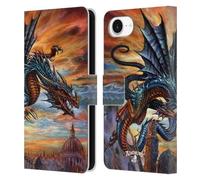 Head Case Designs Officially Licensed Alchemy Gothic The Highgate Horror Dragon Leather Wallet Case Compatible With Apple iPhone 16e