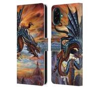 Head Case Designs Officially Licensed Alchemy Gothic The Highgate Horror Dragon Leather Wallet Case Compatible With Samsung Galaxy A07