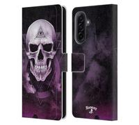 Head Case Designs Officially Licensed Alchemy Gothic The Void Geometric Skull Leather Wallet Case Compatible With Samsung Galaxy A17 4G / 5G
