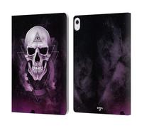 Head Case Designs Officially Licensed Alchemy Gothic The Void Geometric Skull Leather Wallet Case Compatible With Apple iPad Air 13 2024/2025