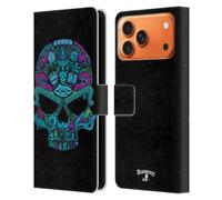 Head Case Designs Officially Licensed Alchemy Gothic Toil N Trouble Skull Leather Wallet Case Compatible With Apple iPhone 17 Pro Max