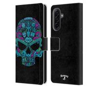 Head Case Designs Officially Licensed Alchemy Gothic Toil N Trouble Skull Leather Wallet Case Compatible With Samsung Galaxy A17 4G / 5G