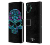 Head Case Designs Officially Licensed Alchemy Gothic Toil N Trouble Skull Leather Wallet Case Compatible With Samsung Galaxy A07