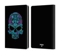 Head Case Designs Officially Licensed Alchemy Gothic Toil N Trouble Skull Leather Wallet Case Compatible With Amazon Kindle Paperwhite 6