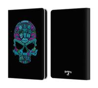 Head Case Designs Officially Licensed Alchemy Gothic Toil N Trouble Skull Leather Wallet Case Compatible With Amazon Kindle 11th Gen (2024)