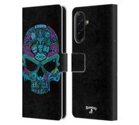Head Case Designs Officially Licensed Alchemy Gothic Toil N Trouble Skull Leather Wallet Case Compatible With Samsung Galaxy A36 5G