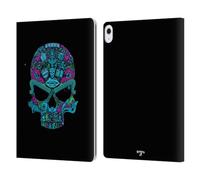 Head Case Designs Officially Licensed Alchemy Gothic Toil N Trouble Skull Leather Wallet Case Compatible With Apple iPad Air 13 2024/2025