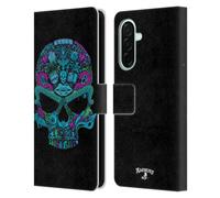 Head Case Designs Officially Licensed Alchemy Gothic Toil N Trouble Skull Leather Wallet Case Compatible With Samsung Galaxy A26 5G