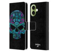 Head Case Designs Officially Licensed Alchemy Gothic Toil N Trouble Skull Leather Wallet Case Compatible With Apple iPhone 17