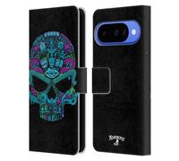 Head Case Designs Officially Licensed Alchemy Gothic Toil N Trouble Skull Leather Wallet Case Compatible With Google Pixel 10