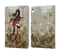Head Case Designs Officially Licensed Alchemy Gothic Vindicta Pendragon Dragon Leather Wallet Case Compatible With Apple iPad Air 13 2024/2025