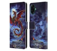 Head Case Designs Officially Licensed Alchemy Gothic Whitby Wyrm Dragon Leather Wallet Case Compatible With Samsung Galaxy A07