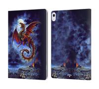 Head Case Designs Officially Licensed Alchemy Gothic Whitby Wyrm Dragon Leather Wallet Case Compatible With Apple iPad Air 13 2024/2025