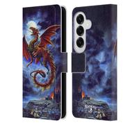 Head Case Designs Officially Licensed Alchemy Gothic Whitby Wyrm Dragon Leather Wallet Case Compatible With Samsung Galaxy S26