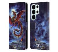 Head Case Designs Officially Licensed Alchemy Gothic Whitby Wyrm Dragon Leather Wallet Case Compatible With Samsung Galaxy S26 Ultra