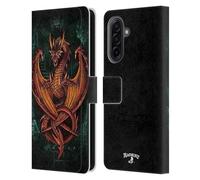 Head Case Designs Officially Licensed Alchemy Gothic Wyverex Auctor Dragon Leather Wallet Case Compatible With Samsung Galaxy A17 4G / 5G