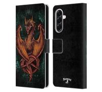 Head Case Designs Officially Licensed Alchemy Gothic Wyverex Auctor Dragon Leather Wallet Case Compatible With Samsung Galaxy A56 5G