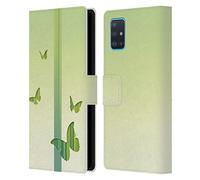 Head Case Designs Officially Licensed Alyn Spiller Butterflies Animal Art Leather Book Wallet Case Cover Compatible With Samsung Galaxy A51 (2019)