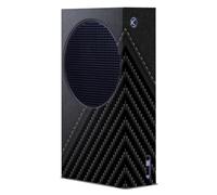 Head Case Designs Officially Licensed Alyn Spiller Carbon Fibre Leather Art Mix Game Console Wrap Case Cover Compatible With Xbox Series S Console