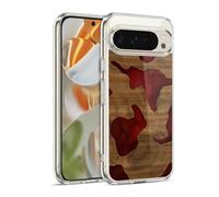 Head Case Designs Officially Licensed Alyn Spiller Fire Wood & Resin Gel Case [Military Grade Protection] Compatible with Google Pixel 9 / Pixel 9 Pro and Compatible with MagSafe