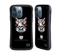 Head Case Designs Officially Licensed AMC The Walking Dead Bat Skull Negan Biker Art Hybrid Case Compatible With Apple iPhone 13 Pro