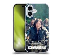 Head Case Designs Officially Licensed AMC The Walking Dead Bike Ride Daryl Dixon Hard Back Case Compatible With Apple iPhone 16