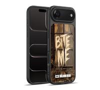 Head Case Designs Officially Licensed AMC The Walking Dead Bite Me Typography Gel Armour Case [Military Grade Protection] Compatible With Apple iPhone 17 Air