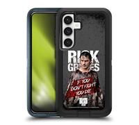 Head Case Designs Officially Licensed AMC The Walking Dead Bloody Poncho Rick Grimes Legacy Ultra-Armoured Shockproof Case [Military Grade Protection] Compatible With Samsung Galaxy S24 5G