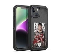 Head Case Designs Officially Licensed AMC The Walking Dead Bloody Poncho Rick Grimes Legacy Ultra-Armoured Shockproof Case [Military Grade Protection] Compatible With Apple iPhone 14