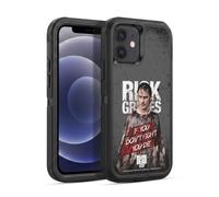 Head Case Designs Officially Licensed AMC The Walking Dead Bloody Poncho Rick Grimes Legacy Ultra-Armoured Shockproof Case [Military Grade Protection] Compatible With Apple iPhone 12 / iPhone 12 Pro