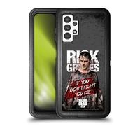 Head Case Designs Officially Licensed AMC The Walking Dead Bloody Poncho Rick Grimes Legacy Ultra-Armoured Shockproof Case [Military Grade Protection] Compatible With Samsung Galaxy A13 (2022)
