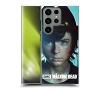Head Case Designs Officially Licensed AMC The Walking Dead Carl Characters Hard Back Case Compatible With Samsung Galaxy S24 Ultra 5G