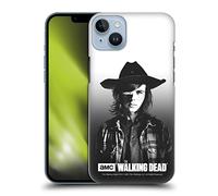Head Case Designs Officially Licensed AMC The Walking Dead Carl Filtered Portraits Hard Back Case Compatible With Apple iPhone 14 Plus