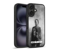 Head Case Designs Officially Licensed AMC The Walking Dead Carol Double Exposure Gel Armour Case [Military Grade Protection] Compatible With Apple iPhone 16
