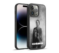 Head Case Designs Officially Licensed AMC The Walking Dead Carol Double Exposure Gel Armour Case [Military Grade Protection] Compatible With Apple iPhone 14 Pro Max