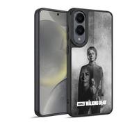 Head Case Designs Officially Licensed AMC The Walking Dead Carol Double Exposure Gel Armour Case [Military Grade Protection] Compatible With Samsung Galaxy S25 Edge