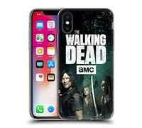 Head Case Designs Officially Licensed AMC The Walking Dead Daryl, Carol & Michonne Season 9 Quotes Soft Gel Case [Military Grade Protection] Compatible With Apple iPhone X/iPhone XS