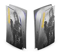 Head Case Designs Officially Licensed AMC The Walking Dead Daryl Double Exposure Daryl Dixon Graphics Vinyl Faceplate Gaming Skin Decal Compatible With Sony PlayStation 5 PS5 Digital Edition Console