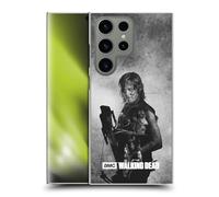 Head Case Designs Officially Licensed AMC The Walking Dead Daryl Double Exposure Hard Back Case Compatible With Samsung Galaxy S24 Ultra 5G
