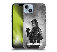 Head Case Designs Officially Licensed AMC The Walking Dead Daryl Double Exposure Hard Back Case Compatible With Apple iPhone 14 Plus