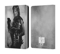 Head Case Designs Officially Licensed AMC The Walking Dead Daryl Double Exposure Leather Wallet Case Compatible With Amazon Kindle 11th Gen 6in 2022