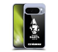 Head Case Designs Officially Licensed AMC The Walking Dead Daryl Says Typography Gel Case [Military Grade Protection] Compatible with Google Pixel 10 Pro XL and Compatible with MagSafe