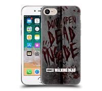 Head Case Designs Officially Licensed AMC The Walking Dead Dead Inside Typography Gel Case [Military Grade Protection] Compatible With Apple iPhone 7/8 / SE 2020 & 2022