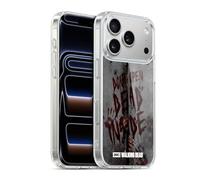 Head Case Designs Officially Licensed AMC The Walking Dead Dead Inside Typography Gel Case [Military Grade Protection] Compatible with Apple iPhone 17 Pro and Compatible with MagSafe