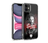 Head Case Designs Officially Licensed AMC The Walking Dead Democracy Rick Grimes Legacy Gel Case [Military Grade Protection] Compatible with Apple iPhone 11 and Compatible with MagSafe