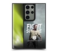 Head Case Designs Officially Licensed AMC The Walking Dead Fight Survive Rick Grimes Legacy Gel Armour Case [Military Grade Protection] Compatible With Samsung Galaxy S24 Ultra 5G