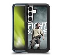 Head Case Designs Officially Licensed AMC The Walking Dead Fight Survive Rick Grimes Legacy Ultra-Armoured Shockproof Case [Military Grade Protection] Compatible With Samsung Galaxy S24 5G