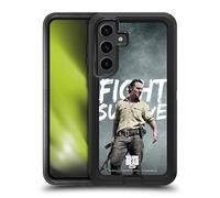 Head Case Designs Officially Licensed AMC The Walking Dead Fight Survive Rick Grimes Legacy Ultra-Armoured Shockproof Case [Military Grade Protection] Compatible With Samsung Galaxy S24+ 5G
