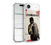 Head Case Designs Officially Licensed AMC The Walking Dead Glenn Silhouettes Gel Case [Military Grade Protection] Compatible with Apple iPhone 17 Air and Compatible with MagSafe