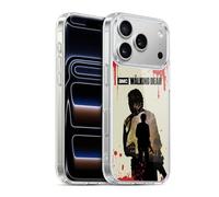 Head Case Designs Officially Licensed AMC The Walking Dead Glenn Silhouettes Gel Case [Military Grade Protection] Compatible with Apple iPhone 17 Pro and Compatible with MagSafe